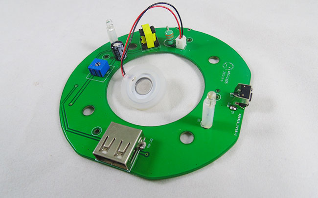 USB加濕器WTS-1605 PCBA板 USB加濕器WTS-1605 PCBA板